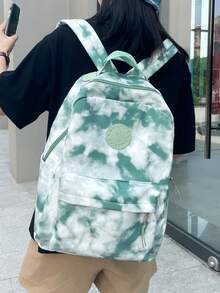 WEIZHINA Mochila de viaje de gran capacidad para el desplazamiento diario de estudiantes - Multicolor - Ver 9