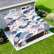 1pc Mandala Geometric Print Square Sun Shade Sail, Suitable For Yard, Pool, Villa Courtyard, Outdoor Leisure Area, Outdoor Sun Shade Sail, Beach Umbrella, Outdoor Sun Shade Cloth, Beach Canopy, Beach Tent, Patio Sun Shade, Outdoor Gazebo, Gazebo - Bohemia C - View 47