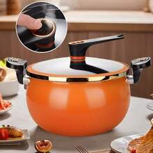 7L Soup Pot - Multi Functional Stock Pot With Dual Handles, Large Capacity Thickened Cast Iron, Compatible With Induction And Gas Stoves, Perfect For Soups, Stews, Versatile Cookware - View 3