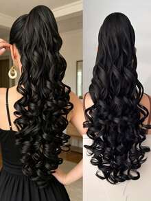Blended Hair Extensions - SNATURAL/L.RED/GREEN/27 - View 4