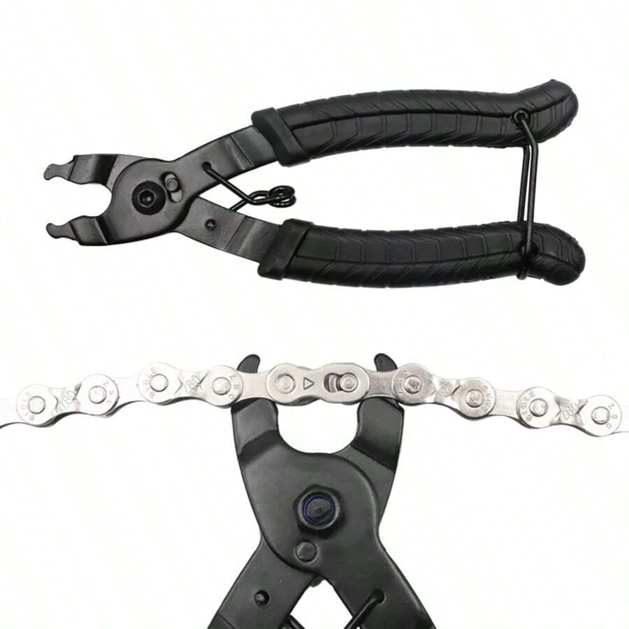 Bicycle Link Chain Buckle Pliers Road Bike Link Remover Clamp Quick Release Link Removal Repair Tool MTB Magic Button Clamp Tool - A - View 1