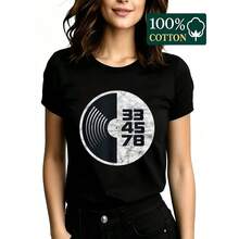 Women T-Shirts - 黑色 - 查看 5
