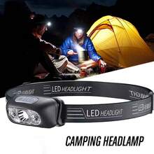 1/2/3/5pcs High-Brightness LED Headlamp Sensor Waterproof Suitable For Camping, Hiking, Fishing And Emergency Use - Style a - View 2