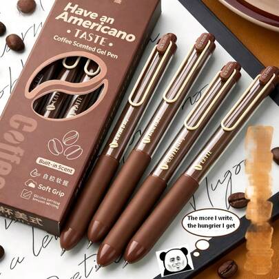 1 Kotak Pulpen Netral Beraroma Tema Kartun, Tersedia dalam Gaya Seni Mawar, Anak Anjing Krem, dan Kopi Segar, Ujung Standar 0,5 mm, Pegangan Silikon Lembut untuk Menulis Nyaman dalam Jangka Panjang, Dilengkapi dengan Aroma Lembut yang Sesuai, Tinta Cepat Kering untuk Menulis Lancar Tanpa Noda atau Gangguan Tinta, Ditargetkan Secara Tepat untuk Siswa Sekolah Dasar dan Menengah, Peserta Ujian Pascasarjana, dan Penggemar Perencana, Cocok untuk Mencatat di Kelas, Latihan Harian dan Ujian, serta Skenario Menulis Gambar Tangan di Perencana, Kemasan Lembut dan Menyejukkan ala , Alat Tulis Suasana Belajar dan Menulis yang Terjangkau