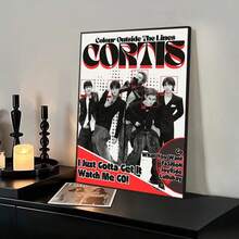 1/PC Popular Poster Wall Art, Canvas Murals, Modern Room Frameless Decoration, Film Art, Fan Gifts, Frameless - 1PC - View 2