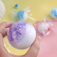 Crispy Cream Filled Soft Squishy Ball, Crystal Stick Texture, Slow Rebound ASMR Sensory Stress Relief Toy, Suitable For Teens And Adults - Multicolor - View 9