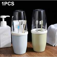 Soportes para cepillos de dientes y soportes para pasta de dientes - Blanco - Ver 2