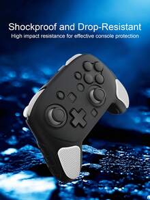 Compatible con Switch 2 Pro Controller, Funda protectora de controlador de doble color reforzada, Anti-caída Anti-deslizante Anti-rayones Anti-sudor, Sensación de control de juego mejorada, Empaque en caja de color - Ver 4