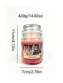 Large Christmas Magic Scented Candle | Long Burning Up To 150 Hours | Perfect Christmas Gift For Women - one-size - View 5