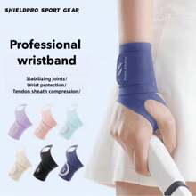 High Elasticity Wrist Support, Unisex, Adjustable Elasticity, Skin-Friendly And Breathable, Not Stuffy, Protects Wrist Joints During Sports, Provides Compression Wrist Support For Work And Daily Life, Multiple Colors Available, Universal For Left And Right Hands, Fitness Accessory - Multicolor - View 6