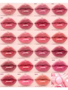 Rom&nd Romand THE JUICY LASTING TINT 10 BARE AP 水光果凍唇釉，不黏膩、可疊擦、輕盈、持久，斜角刷頭，上鏡光澤，不易褪色，不沾染，K-Beauty，Olive Young，禮物，3.5g/0.12oz - 10 BARE APRICOT - 查看 6
