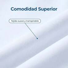 Bata Blanca Médica de Manga Corta con Cuello para Hombre, Corte Semi Largo, Uniforme de Trabajo para Clínica y Laboratorio,Uniformes Quirurgicos  Hombre - Blanco - Ver 6
