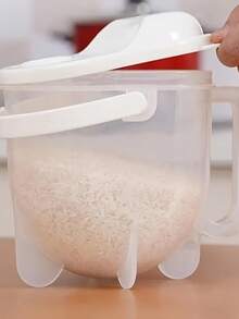 1pc Quick Automatic Rice Washer, Grain Cleaning Filter, Rice Sieve Filter Basket, Kitchen Gadget, Cooking, Washing Rice, Cleaning Rice, Rice Washer, Slouchy Drainer Rice Washer, Creative Kitchen Tool - One Size - View 7