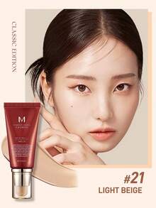 MISSHA 亮肤修容霜，持久遮瑕，保湿，防水控油，50ml/1.76oz - 21 LIGHT BEIGE - 查看 11