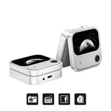 SERVO I17 Air Mini 可折疊小手機 1.77 吋螢幕 雙 SIM 卡 快速撥號 黑名單 FM 收音機 2G GSM 迷你翻蓋手機 - 白色 - 查看 13