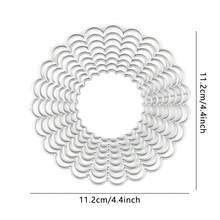 1件裝 Elements 波浪邊橢圓圓形正方形相框金屬切割模具 拼貼簿壓花模版 模切 專輯卡片製作 手工禮品卡藝術裝飾 手作禮物 - Metal Cutting Dies - 查看 6