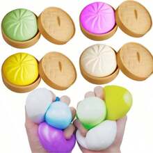 Large Random Color Stress Relief Squeeze Toy, Healing Non-Sticky Boredom Buster, Perfect Gift And Desk Decor - View 7