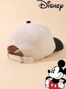Disney 1件迪士尼官方授權正版米奇鼠刺繡棒球帽，可調節休閒帽，適合旅行、海灘、Y2K風格卡通返校帽 - 彩色 - 查看 6
