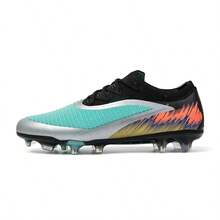 Unisex Long Stud Football Boots: Performance Football Shoes Suitable For Natural Grass - Black - View 3