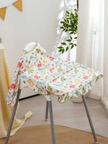1PC Baby Weaning Bib Coverall,Attaches To High Chair,Long Sleeve Feeding Smock Apron,Easy To Clean For Eating - Multicolor - View 16
