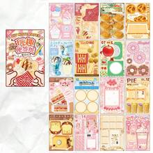 Fun Memo Pad Handmade DIY Food-Themed Origami Puzzle Quirky Personalized Creative Writable Message Note Paper Material Book School Supplies - one-size - View 14