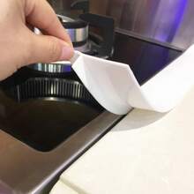 T型矽膠密封條 耐熱 21英吋 易清潔金屬材質 不染色 防水 適用於廚房檯面、烤箱、洗碗機 白色/黑色/透明/灰色 廚房密封膠帶 爐灶保護墊 爐灶縫隙蓋 密封接縫膠帶 淋浴密封條 自黏式防水密封條 自黏裝飾條 浴室膠帶 預黏膠帶 自黏邊條 屋頂密封 浴室自黏排水條 - 彩色 - 查看 18