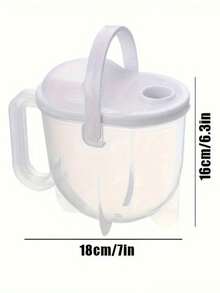 1pc Quick Automatic Rice Washer, Grain Cleaning Filter, Rice Sieve Filter Basket, Kitchen Gadget, Cooking, Washing Rice, Cleaning Rice, Rice Washer, Slouchy Drainer Rice Washer, Creative Kitchen Tool - One Size - View 3