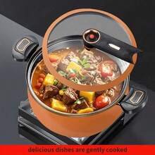 7L Soup Pot - Multi Functional Stock Pot With Dual Handles, Large Capacity Thickened Cast Iron, Compatible With Induction And Gas Stoves, Perfect For Soups, Stews, Versatile Cookware - View 9
