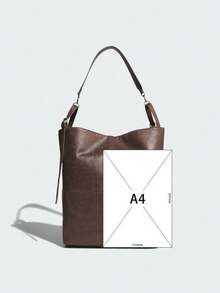 Adidas Originals 中性 U BELTED TOTE 肩膀包 KT0863 - 棕色 - 查看 7