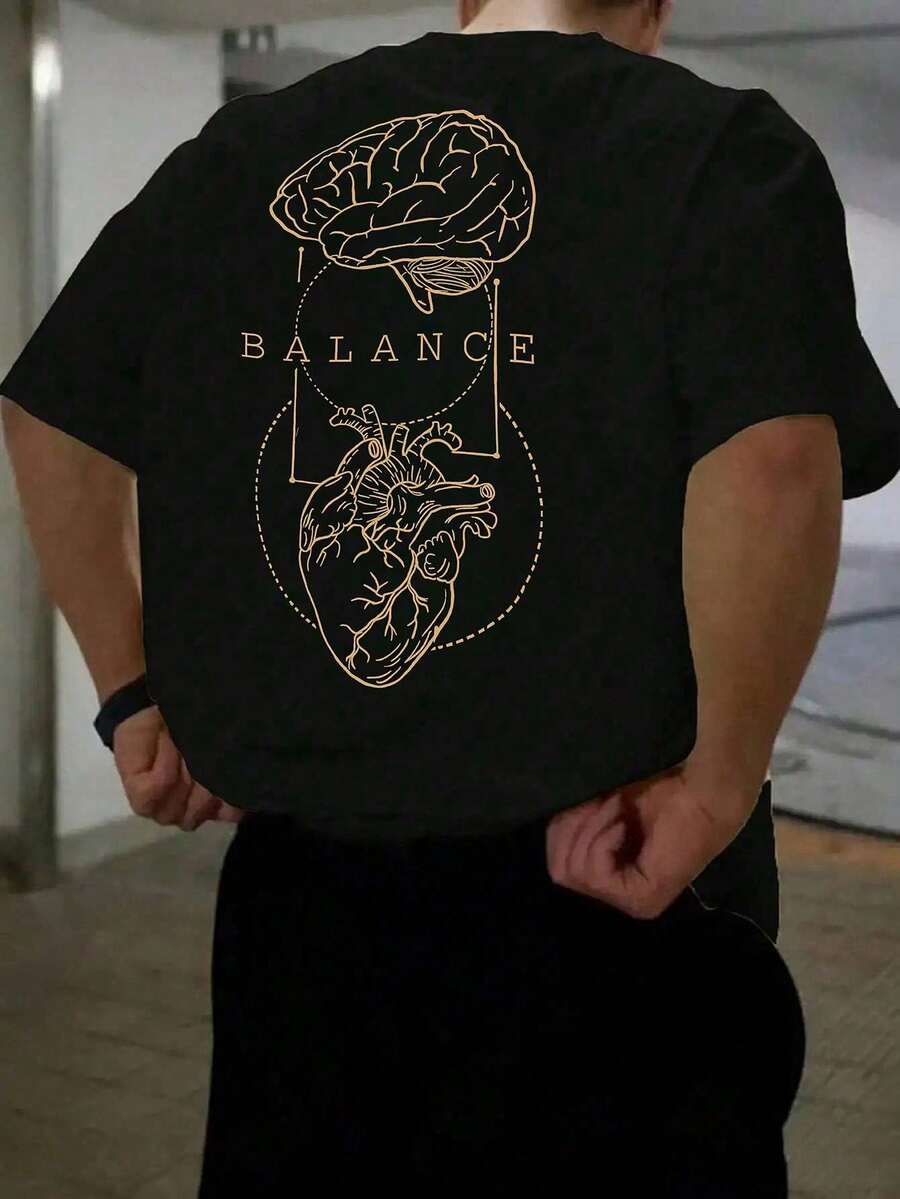 Camisetas de hombre - Negro - Ver 1