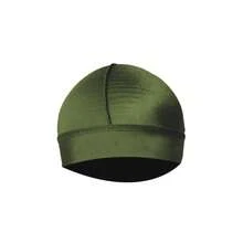 Multi Color Choice Soft Elastic Water Repellent Men's Head Cap, Sweatproof Lightweight Sports Headwear For Outdoor Cycling Workout Hair Protection - Army Green - View 1