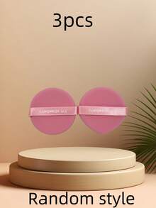 Mixed Color Makeup Puff, Daily Casual Cosmetic Accessory - Pink - View 8