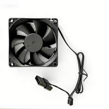 Multi-Size Hydraulic Silent Cooling Fan, Compatible With Motherboard 3PIN / Power Supply 4D, Anti-Short Circuit Non-Interchangeable, Dual Power Supply Options, Computer Case, Car Electronics, DIY Modification Cooling Fan - View 9