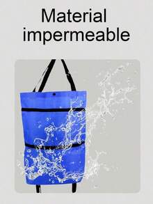 Portable Shopping Carts - Green - View 11