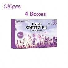 1 Box 40pcs Natural Dryer Sheets Large Capacity, Plant-Based Lavender Fabric Softener Sheets, Soften Clothes And Eliminate Static, Deodorizing Aromatherapy Laundry Sheets, Anti-Static Fragrance Sheets, Lavender Scent - Lavender Fabric Softener - View 12