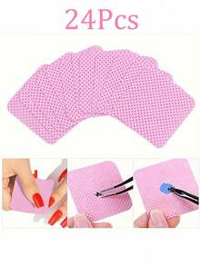 1000/400/200pcs Nail Cleaning Wipes - Professional Lint-Free Nail Polish Remover Pads, UV Gel Cleansing Tissues, Unscented Manicure Prep And Finishing Cleaning Tool (Pink) Nails Nails Supplies Nail Stuff - Multicolor - View 11