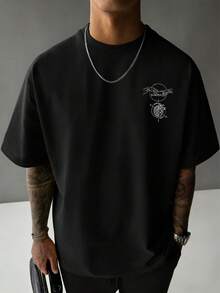 Men T-Shirts - Black - View 3