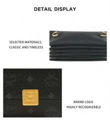 Mcm Visetos Series Classic Printed Women's Crossbody Bag MYLFATA03BK001 - 黑色MYLFATA03BK001 - 查看 9