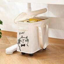 Under-Desk Rolling Storage Cart - Essential For Mobile Office Organization, Perfect Gift For Mother's Day, Father's Day, Thanksgiving, And Other Holidays - Multicolor - View 10