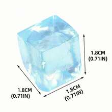 1pc Transparent Bubble Bead Squishy Squeeze Toy, Multi-Color Clear Ring Bead Filled Stress Relief Fidget Ball, Soft Jelly Hand Decompression Sensory Toy For Teens, Aesthetic Pocket Relax Toy, Cute Desktop Anxiety Relief Decor - Multicolor - View 10