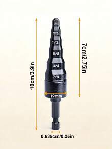 5-In-1 And 6-In-1 Copper Swaging Tool HVAC, Black Soft Tube Expander, Carbon Steel, Bit Holder, Swedge Repair Kit For 1/4 3/8 1/2 5/8 3/4 7/8 Pipe For Air Conditioner And Refrigerator Repair - A - View 2