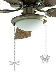 Ceiling Fan Chain - Silver - View 8