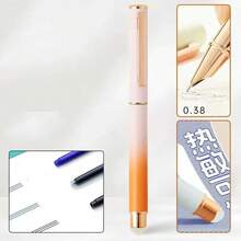 (July-August Back To School Season) Thermal Erasable Fountain Pen Dedicated Practice Pen With Small Nib, Includes 1 Replacement Ink Cartridge - Multicolor - View 24