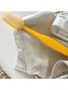 Extra Large Creative Toothbrush Shaped Bath Brush, Soft Bristles Gentle Exfoliation, Fun Giant Toothbrush Decor. Lightweight Material Handle With Non-Slip Design, Can Be Hung For Storage. Prank Prop, Housewarming Gift, Party Photo Prop. Cute And Eye-Catching Gift,Halloween - Multicolor - View 5