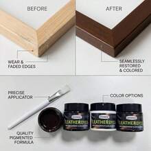 Wooden Furniture Repair Dye, One-Step Scratch Refurbishment & Recolor Paste, Suitable For Wooden Tables, Chairs, Cabinets. 30g - C - View 5