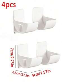 4/1 pièce Porte-sac poubelle sans perçage/Étagère de rangement de cuisine réglable, accessoires de cuisine et d'évier; combine les fonctions de rangement et d'organisation des armoires, accessoire de cuisine pratique et article de rangement; convient pour ranger les sacs poubelle, le film plastique, les parapluies, les essuie-tout de cuisine, les rouleaux de film plastique/papier aluminium, convient également comme cadeau de fête pour la Saint-Valentin, Halloween, Noël, la saison des mariages, Pâques et la Fête des Mères. - Multicolore - Voir 8