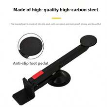Door Repair Fitting Tool 360° Rotatable Swivel Hands Free Board Lifter - Black - View 6