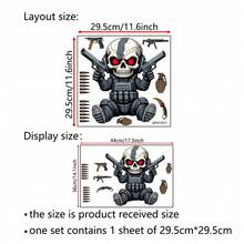 1 Set, 1pc Halloween Creative Cartoon Witch Cooking Pot Broom Decoration Sticker, Suitable For Home Decoration, Outdoor Decoration, Glass Decoration, Etc., Self-Adhesive Detachable Waterproof Sticker, Halloween - Sticker - View 8
