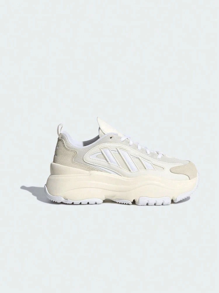Adidas Originals OZGAIA W 中性休閒低筒運動鞋 KJ7307 - 米色 - 查看 1