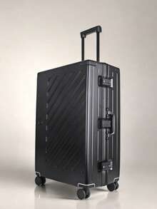 JLY 3-Piece Polycarbonate Hard Shell Luggage Set, Carry-On, Medium & Large Suitcases, Built-In TSA Combination Lock, 360° Spinner Wheels - Steel Black - View 11